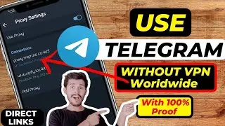 Use Telegram Without VPN in Pakistan || Telegram issue Solved
