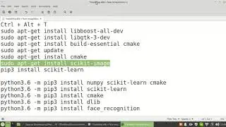 Dlib and Face recognition in Linux/ubuntu