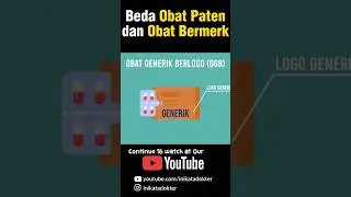 Beda Obat Generik dan Obat Paten #infodokter #inikatadokter #kesehatan