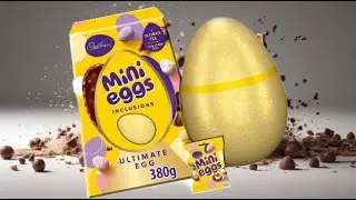 Cadbury Mini Eggs Inclusions Easter Egg Taste Test!