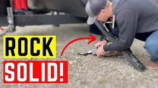 Eliminate RV Movement While Camping with This Easy DIY Project!  - 2x4 RV Stabilizers How To -