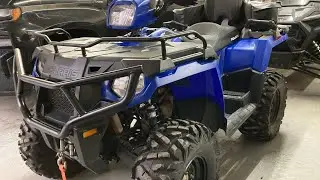 Sportsman 570 front rack install