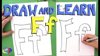 Learn How to Draw Letter Ff | Fun Letter Drawing for Kids