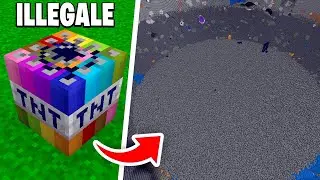 QUESTA TNT *ILLEGALE* DISTRUGGERÀ il TUO MONDO di MINECRAFT