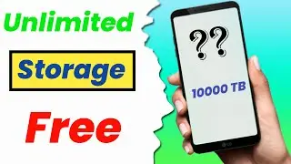 Best Unlimited Cloud Storage Lifetime Free 😍