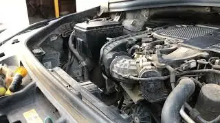 Замена воздушного фильтра на Mercedes-Benz GLE W166 двигатель М276, Часть 2