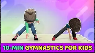 10-MIN GYMNASTICS FOR KIDS - TRAINING TO OVERCOME OBSTACLES