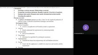 Class5: Module3: Process Overview, System Conception, Development Stages