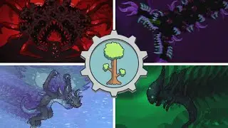 Terraria: Ultranium Mod - ALL BOSSES (1.2.2)