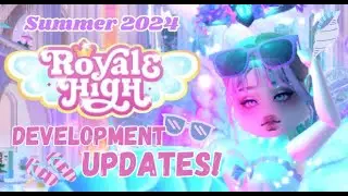Upcoming ROYALE HIGH UPDATES! 🌊💜 | RH Campus 3 & 4