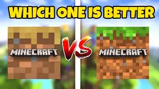 Minecraft Vs Minecraft Trail Mcpe Vs Minecraft Trail 😱