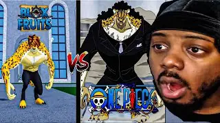 Blox Fruits All Devil Fruits Vs Anime Roblox  REACTION