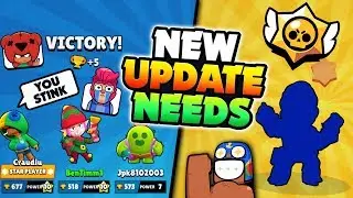 NEW UPDATE FEATURES WISHLIST IN BRAWL STARS! WE NEED THIS ADDED TO BRAWL!!