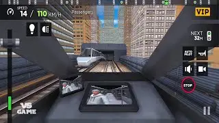 New Cyber Train First Drive | Subway Simulator 3D NEW UPDATE Android Gameplay
