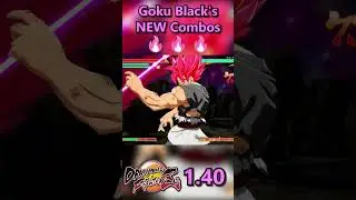 NEW Goku Black Combos & Loops in DBFZ 1.41 Patch