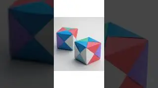 Origami Paper Cube | Paper Craft | DIY