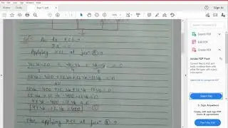 Type - 2 Numerical Problem in KCL
