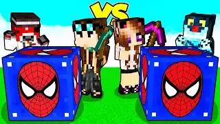 Minecraft Superhero Lucky Block War! 🦸‍♀️