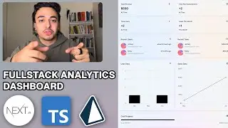 Build A Full Stack Analytics Dashboard (NextJS 15, TypeScript, Prisma, Recharts)