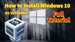 How To install Windows 10 On Virtualbox  7.0 Full Tutorial 2022.