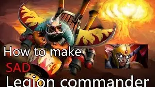 Dota 2 - Gyrocopter, STOP Bullying Legion commander farm