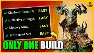 Ultimate Tank BUILD vs 4 Tough Challenges🔥 Black Myth Wukong