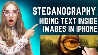 Steganography: Hide text message in image using shortcut in iPhone | iPhone and iOS