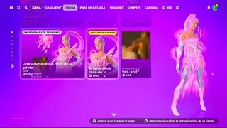 NUEVA TIENDA HOY 25 DE AGOSTO DE REGRESO SKINS DE ARIANA GRANDE