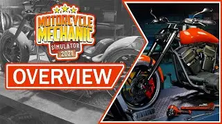 Motorcycle Mechanic Simulator 2021 Gameplay Overview | 2021