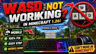 KEYBOARD AND MOUSE NOT WORKING IN MINECRAFT FIX SOLUTION! WORKING.