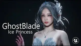 WLOP - Ice Princess 3D FanArt