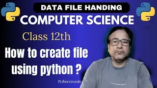 Data File handling Python