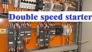 Two speed Motor starters working, testing & commissioning at site  /HVAC