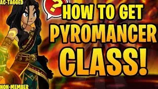 AQW - HOW TO Get Pyromancer Class! (Shurpu Blaze Tokens) (AC-TAGGED) (Non-Member)