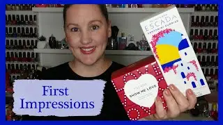 First Impressions - Perfume - Escada - Show Me Love & Santorini Sunrise