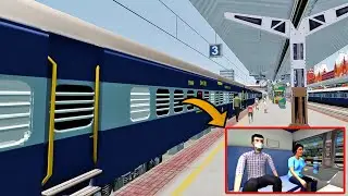 I downloaded an Indian Train SIMULATOR | Realistic ? | Hindi