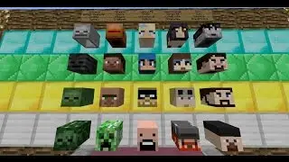 How to get people's head in minecraft 1.8