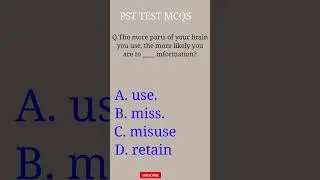 pst test mcqs / pst test 2024 / 2024 pst test mcqs / top pst test mcqs 