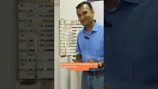 🚪 Name Directory Board for Hospital OPDs. 🌟 Adjustable Window to Show Doctors’ Availability👩‍⚕️👨‍⚕️