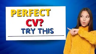 The Ultimate Guide to Crafting a Perfect CV | Join our Free Master Class