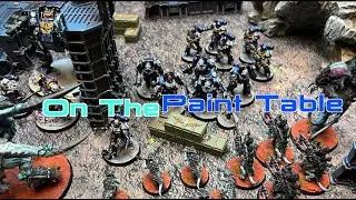 On the Paint Table - LEVIATHAN Ultramarines and Infinity New Releases