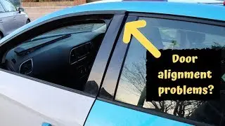 Aligning the doors on the Seat Leon