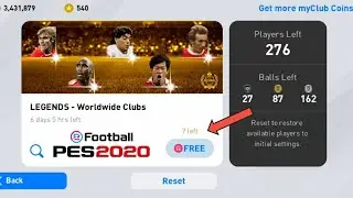 Pes 2020 || FREE LEGEND BOX DRAW 😍😍|| NO TRICK 🔥