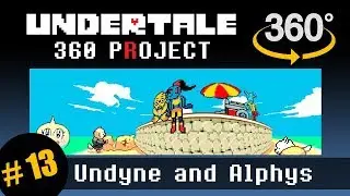 Undyne and Alphys on the Beach 360: Undertale 360 Project