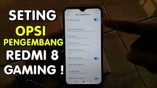 How to Setting Xiaomi Redmi 8 Game Mode Developer Options (Speed up redmi 8 performance)