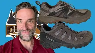 Oboz Sawtooth II Low versus Merrell MQM Flex 2 Hiking Shoes