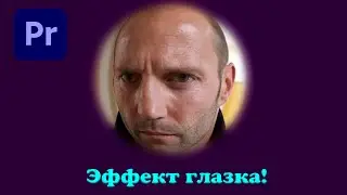 Делаем эффект вида через глазок в Premiere Pro!