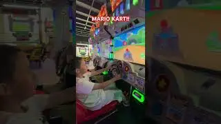 MARIO KART!! #shorts #mario #racing #gaming #arcade