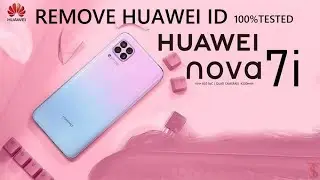 Huawei NOVA 7i Huawei ID Remove with Flash file 100% tested