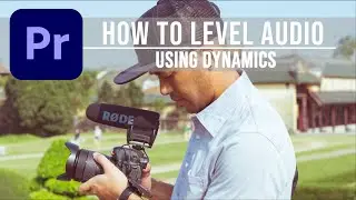 How To Edit Audio Levels using Dynamics Effect (Premiere Pro 2020 Tutorial)
